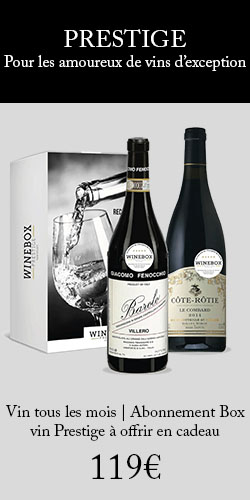 Box PRESTIGE idéal pour les amoureux de vins d’exception !