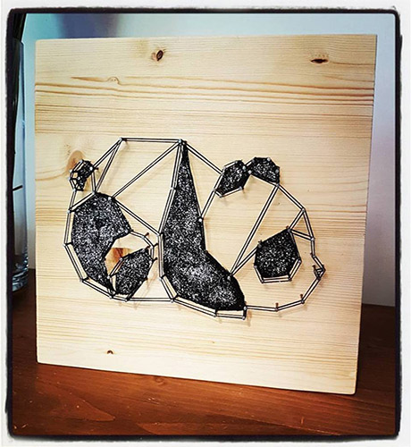 louve string art