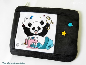 creapassions fabienne pochette panda