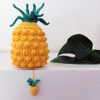 Un ananas en tricot