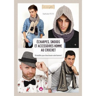 écharpes, snoods et accessoires homme au crochet