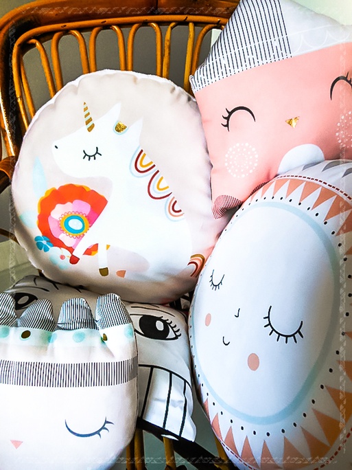coussins diy kawaii