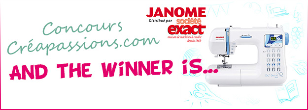 Concours janome créapassions