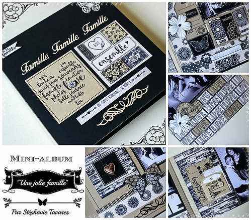 travaux en scrapbooking