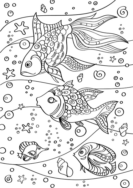 poissons coloriage gratuit