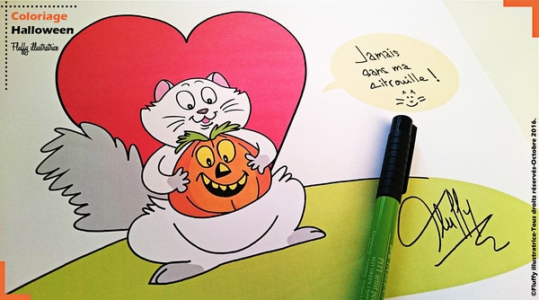 Coloriage pour halloween
