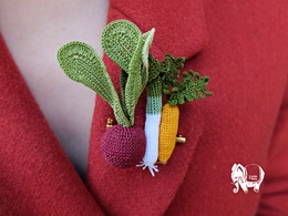 broche légume crochet