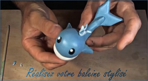 tutoriel modelage baleine