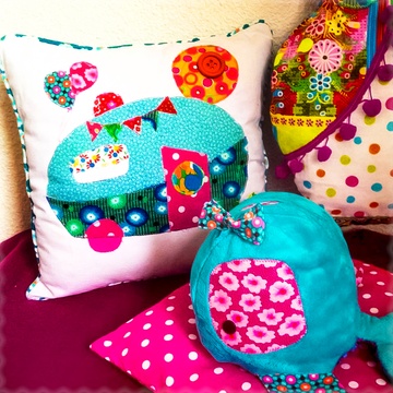 coussin et doudou couture