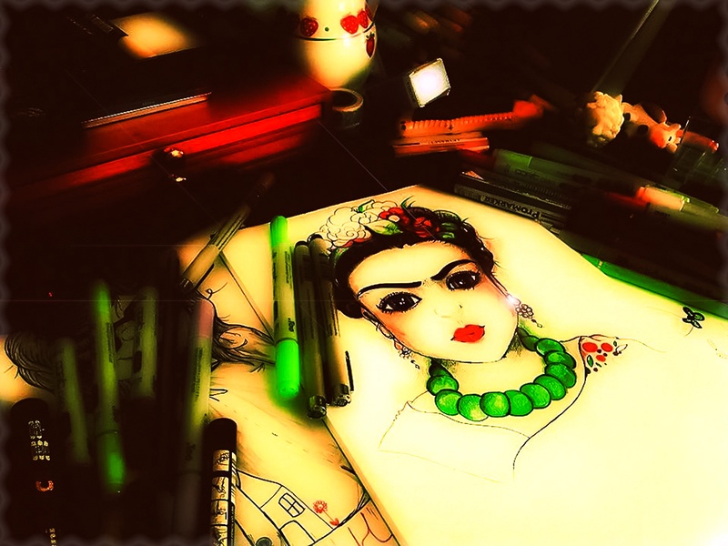 illustration frida