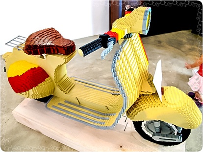 Scooter Dolce vita en lego