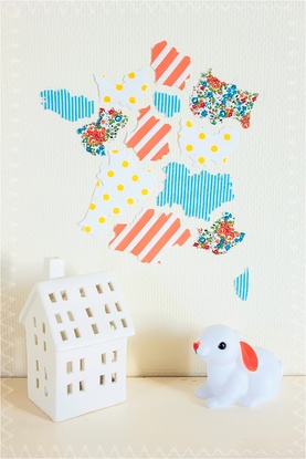 Carte de France en DIY