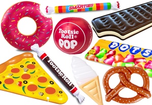 best-inflatable-pool-floats-donut-pizza-pretzel-ice-cream