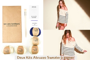 2 kits Abruzzo Sweater à gagner