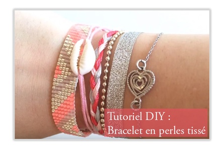 Tutoriel bracelet en perles tissé