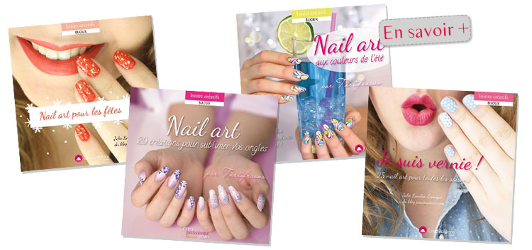 Collection de livre de nail art