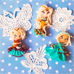 Figurines reine des neiges