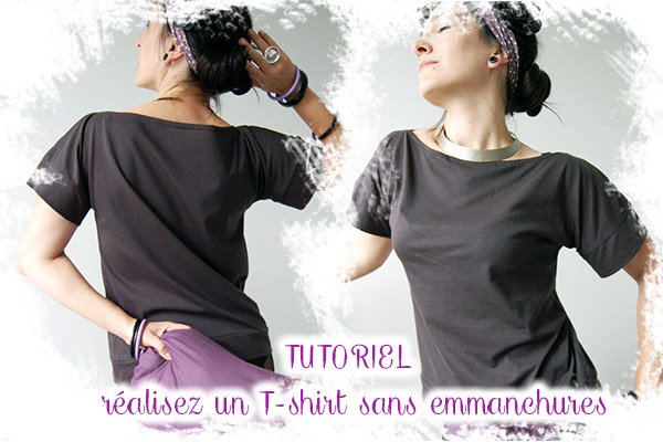 Tutoriel T-shirt sans emmanchure