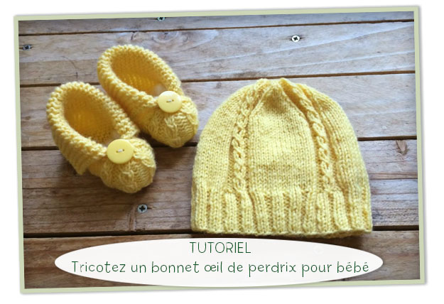 Tricoter un bonnet bébé naissance facilement 