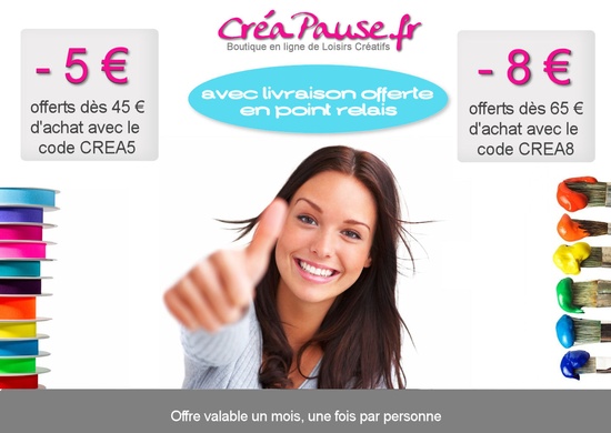 offre promotionnelle Creapause