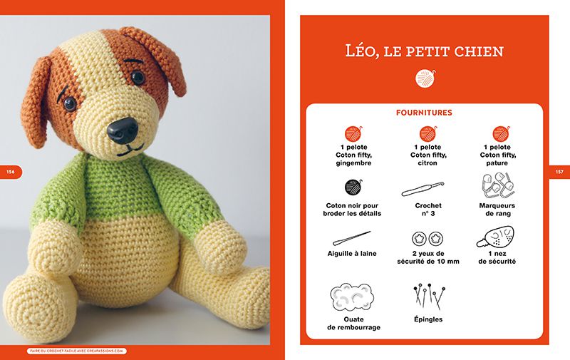 Présentation d'un projet du livre &quot;Faire du crochet&quot;