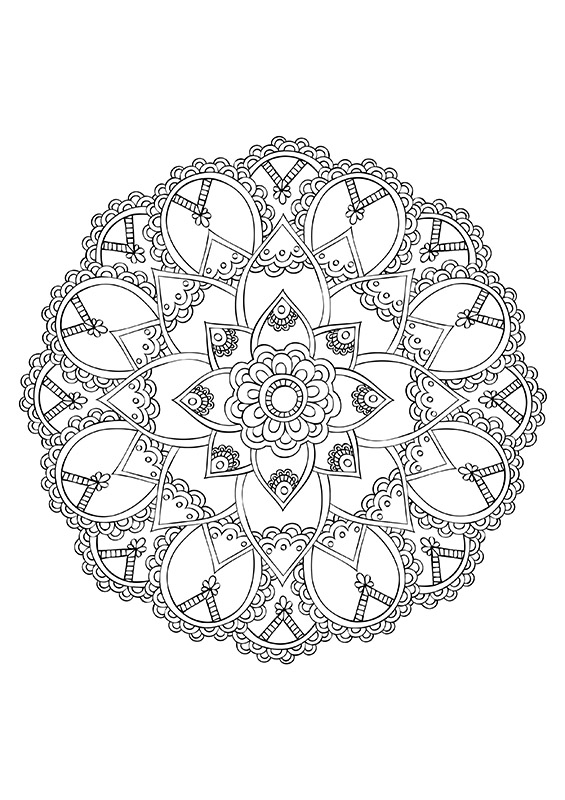 Illustration à colorier