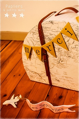 Urne de voyage DIY