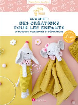 couverture crochet : des créations pour les enfants - Ligne rétro