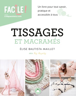 Couverture du livre tissages et macramés