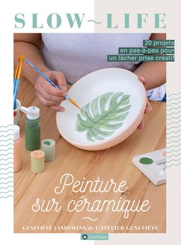 livre Slow-Life peinture sur céramiqe