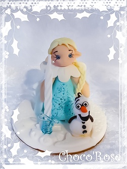 Figurine reine des neiges