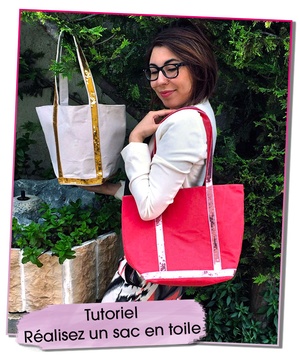 Tutoriel sac en toile