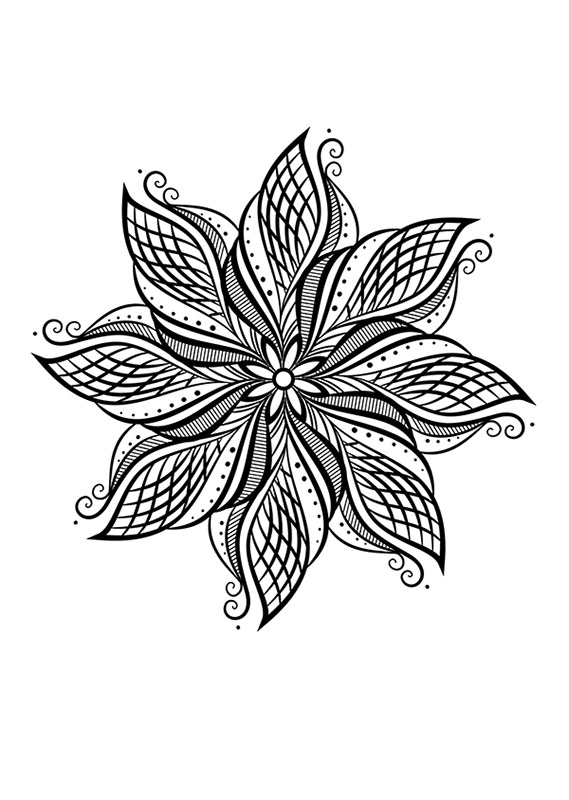 Fleur mandala