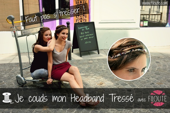 Affiche Headband tressé Filoute