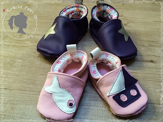 couture de petits souliers