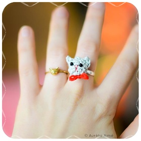 Bague chaton DIY