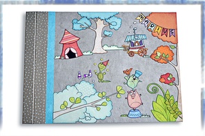Livre de dessin fait main