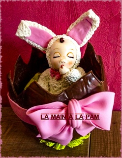 Modelage lapin de pâques