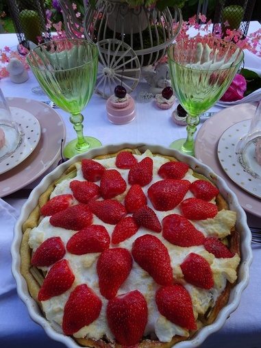 Gâteau de fraise