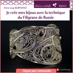 Je crée mes bijoux avec la technique du filigrane 