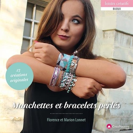 Manchettes et bracelets perlés