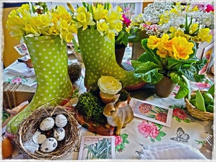 Le jardin s'invite à table