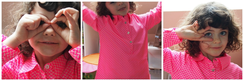 chemise pour fille