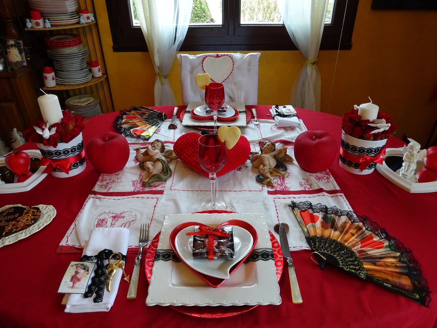 table Sainte Valentin