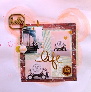 scrapbooking de Lydille