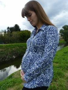 Coralie enceinte