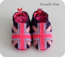 Chaussons Union Jack Fille Creapassions