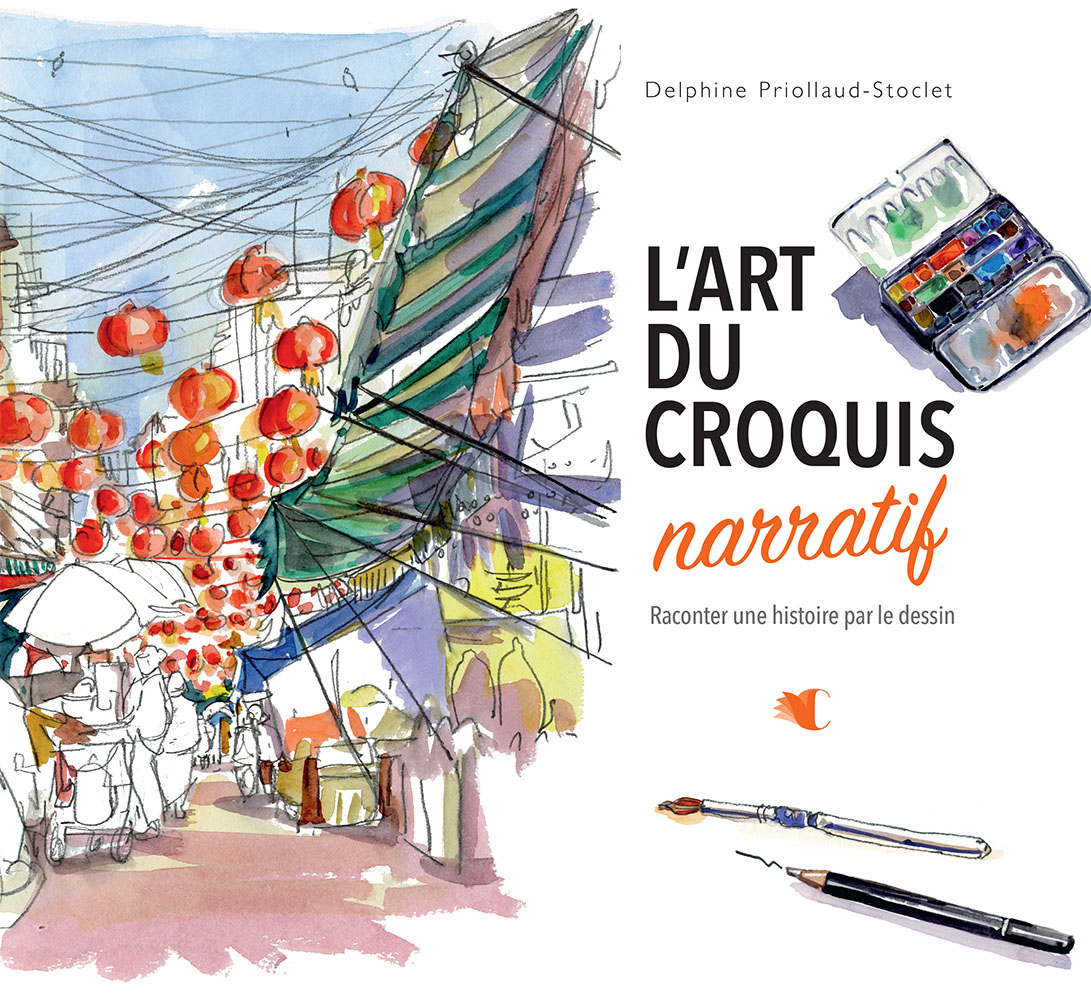 Couverture du livre l'art du croquis narratif