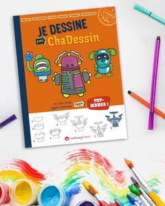 Couverture livre Je dessine avec ChaDessin le futur des objets connéctés