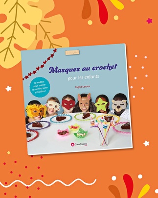 Masque au crochet d'Ingrid Leroux